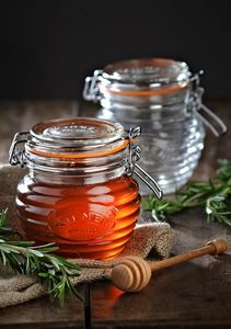 Kilner KIL- Słoik na miód z czerpakiem, opakow. prezent. 8