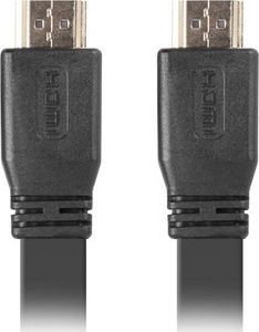Kabel Lanberg HDMI - HDMI 1m czarny (CA-HDMI-21CU-0010-BK) 2