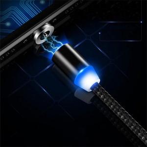 Kabel USB Prolink USB-A - USB-C + microUSB + Lightning 1 m Złoty (023342) 4