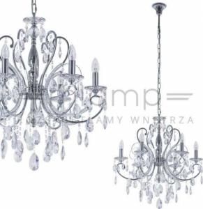 Lampa wisząca Italux Barocco Chrome MD72709-6A 2