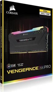 Pamięć Corsair Vengeance RGB PRO, DDR4, 16 GB, 2933MHz, CL16 (CMW16GX4M2Z2933C16) 10