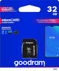 Karta GoodRam MicroSDHC 32 GB Class 10 UHS-I/U1  (M1AA-0320R12                   ) 5