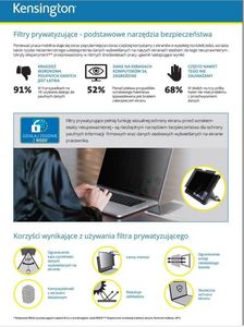 Filtr Kensington Privacy Plg 29" Wide 21:9 3