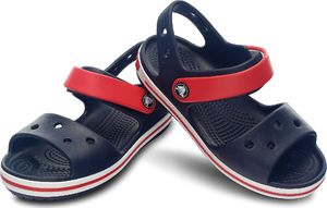 Crocs Sandały dziecięce Crocband Jr navy-red r. 21 2