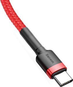 Kabel USB Baseus USB-C - USB-C 1 m Czerwony (CATKLF-G09) 4