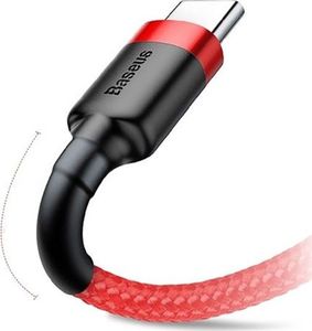 Kabel USB Baseus USB-C - USB-C 2 m Czerwony (SB4860) 3