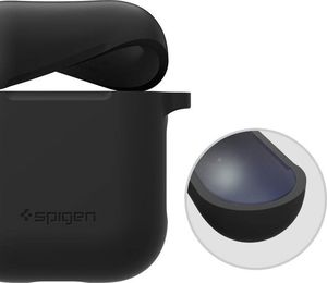 Spigen Etui ochronne Silicone Fit for AirPods 1/2 czarne 8