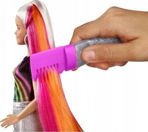 Lalka Barbie Mattel - Tęczowe włosy (FXN96) 5