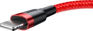 Kabel USB Baseus USB-A - Lightning 0.5 m Czerwony (058882) 2
