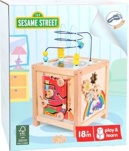 Small Foot Kostka motoryczna edukacyjna dla dzieci Ulica Sezamkowa uniw 3