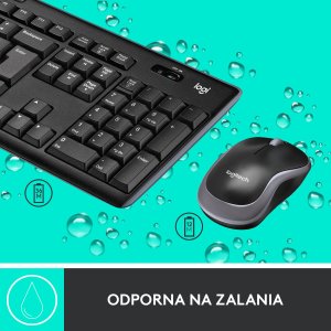Klawiatura + mysz Logitech MK270 (920-004508) 4