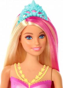 Lalka Barbie Mattel Dreamtopia - Magiczna Syrenka z falującym i świecącym ogonem (GFL82) 3