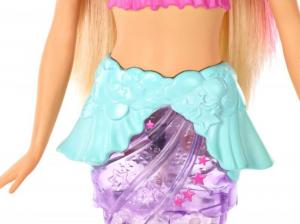 Lalka Barbie Mattel Dreamtopia - Magiczna Syrenka z falującym i świecącym ogonem (GFL82) 4