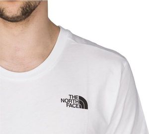 The North Face Koszulka męska Simple Dome Tee FN4 biała r. M 4