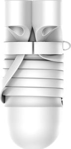 Baseus Etui ochronne do AirPods + Strap białe 4