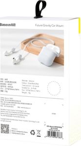 Baseus Etui ochronne do AirPods + Strap białe 8