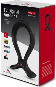 Antena RTV Maclean MCTV-920 Antena TV DVB-T wewnętrzna LTE - max 100dBµV stojak na słuchaw 5
