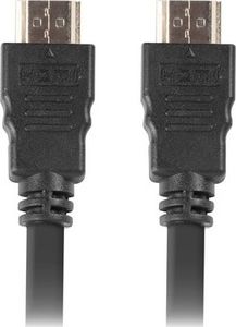 Kabel Lanberg HDMI - HDMI 1m czarny (CA-HDMI-11CC-0010-BK) 2