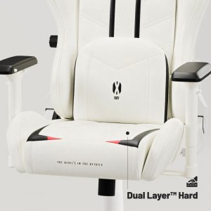Fotel Diablo Chairs X-RAY Normal Size L Biało-czarny 6