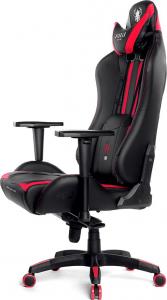 Fotel Diablo Chairs X-RAY King Size XL Czarno-Czerwony 3