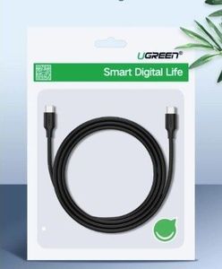 Kabel USB Ugreen USB-C - USB-C 1 m Czarny (50997) 2