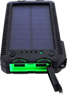 Powerbank Sunen S12000G 12000mAh Czarno-zielony 2