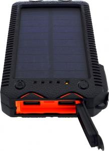 Powerbank Sunen S12000Y 12000mAh Czarno-pomarańczowy 2