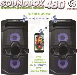 Głośnik Rebeltec SoundBox 480 czarny (RBLGLO00037) 4