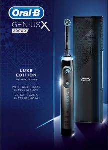 Szczoteczka Oral-B Szczoteczka rotacyjna Genius X 20000 Luxe Edition Czarna 2