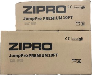 Trampolina ogrodowa Zipro Jump Pro Premium z siatką wewnętrzną 10FT 312cm 10