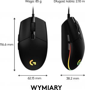 Mysz Logitech G102 Lightsync (910-005823) 8