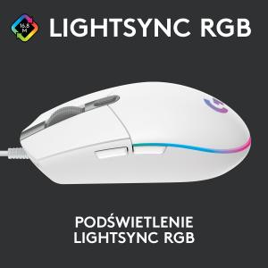 Mysz Logitech G102 Lightsync  (910-005824) 3