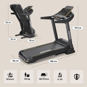Bieżnia Zipro Pacemaker Gold iConsole+ elektryczna 7