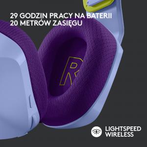 Słuchawki Logitech G733 Lightspeed Fioletowe (981-000890) 3