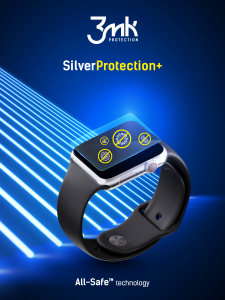 Zabezpieczenie smartwatcha folią HD ultra (Silver Protection+) 2