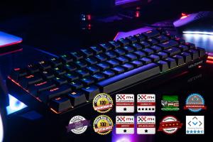 Klawiatura Modecom Volcano Lanparty RGB (K-MC-LANPARTY-U-BT-RGB) 8