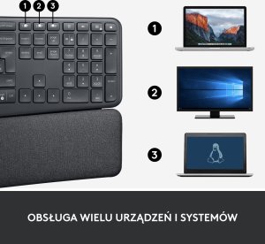 Klawiatura Logitech Ergo K860 (920-010108) 9