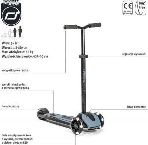 Hulajnoga Scoot and Ride Highwaykick 5 Srebrny (96434) 3