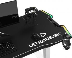 Biurko Ultradesk Force Snow Białe 166 cmx70 cm 9