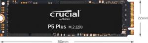 Dysk SSD Crucial P5 Plus 1TB M.2 2280 PCI-E x4 Gen4 NVMe (CT1000P5PSSD8) 4