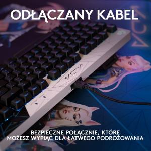 Klawiatura Logitech G Pro K/DA GX Brown (920-010077) 5