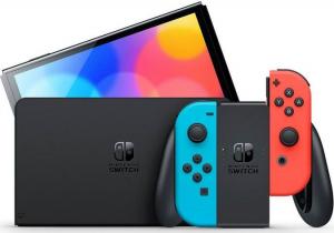 Nintendo Switch OLED Red & Blue (NSH007) 2