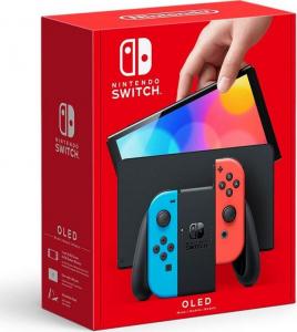 Nintendo Switch OLED Red & Blue (NSH007) 6