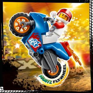 LEGO City Stuntz  Rakietowy motycykl kaskaderski (60298) 4