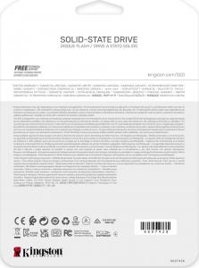 Dysk SSD Kingston KC3000 512GB M.2 2280 PCI-E x4 Gen4 NVMe (SKC3000S/512G) 5
