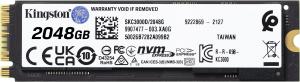 Dysk SSD Kingston KC3000 2TB M.2 2280 PCI-E x4 Gen4 NVMe (SKC3000D/2048G) 3