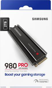 Dysk SSD Samsung 980 PRO 2TB M.2 2280 PCI-E x4 Gen4 NVMe (MZ-V8P2T0CW) 5