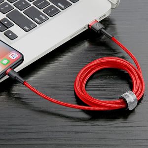 Kabel USB Baseus USB-A - Lightning 2 m Czerwony (CALKLF-C09) 4