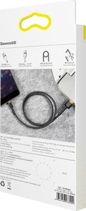 Kabel USB Baseus USB-A - Lightning 1 m Czarno-złoty (CALKLF-BV1) 10