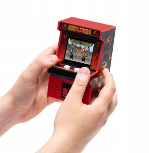Basic Fun Mini Automat Konsola Przenośna Gra Retro Mortal Kombat Arcade Classics / 09661 4